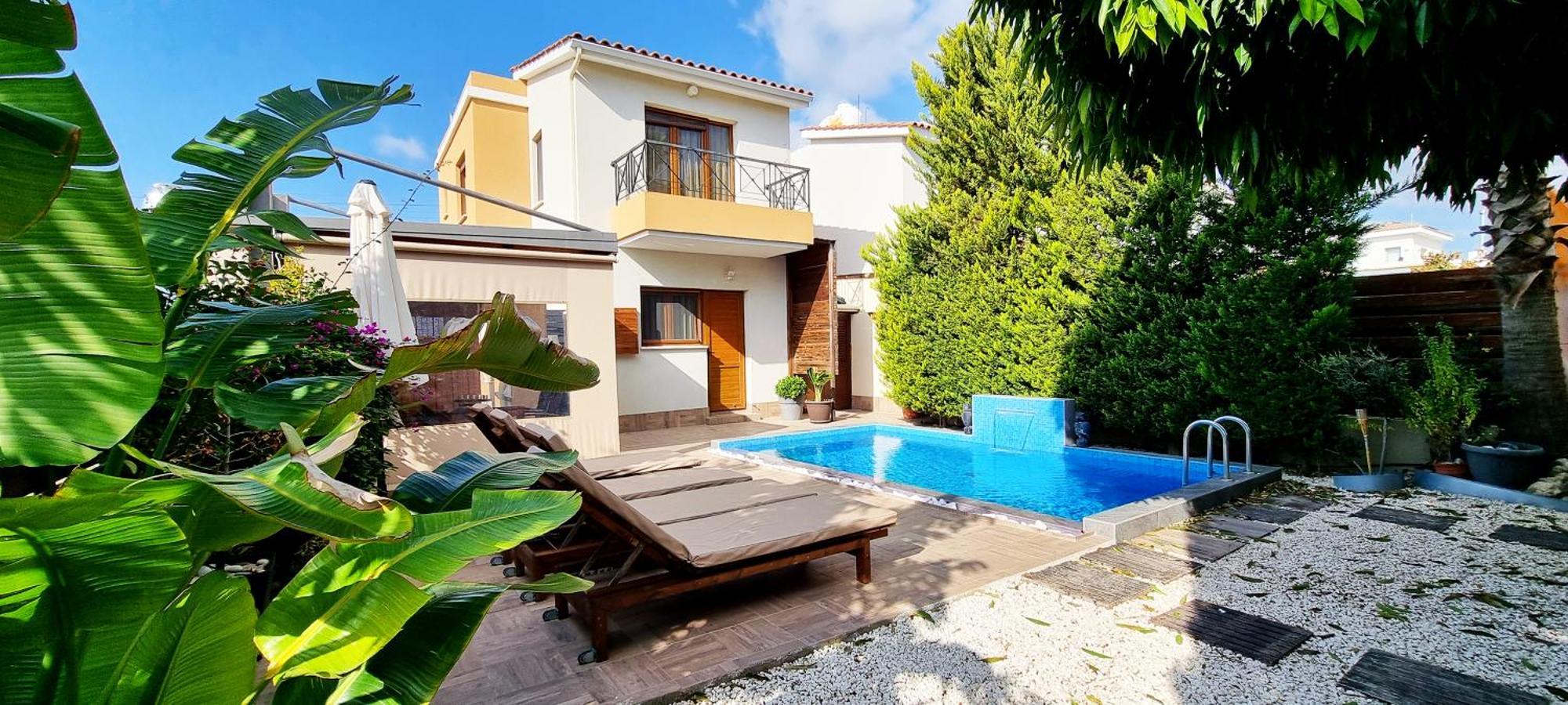Shanti Paphos Villa Bagian luar foto