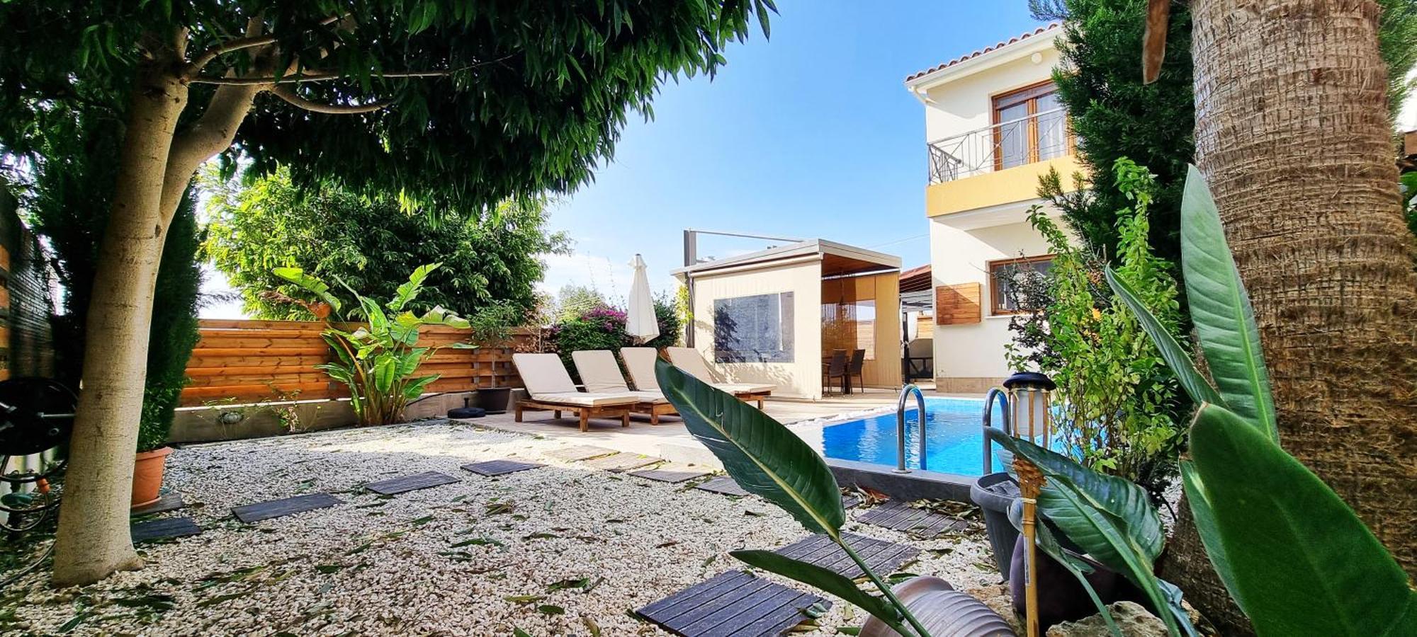 Shanti Paphos Villa Bagian luar foto